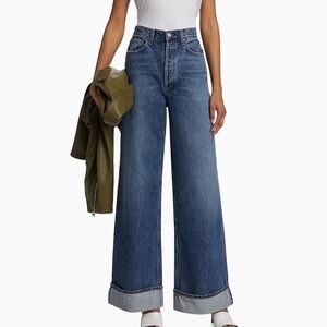 Agolde Dame Wide-Leg Jeans
